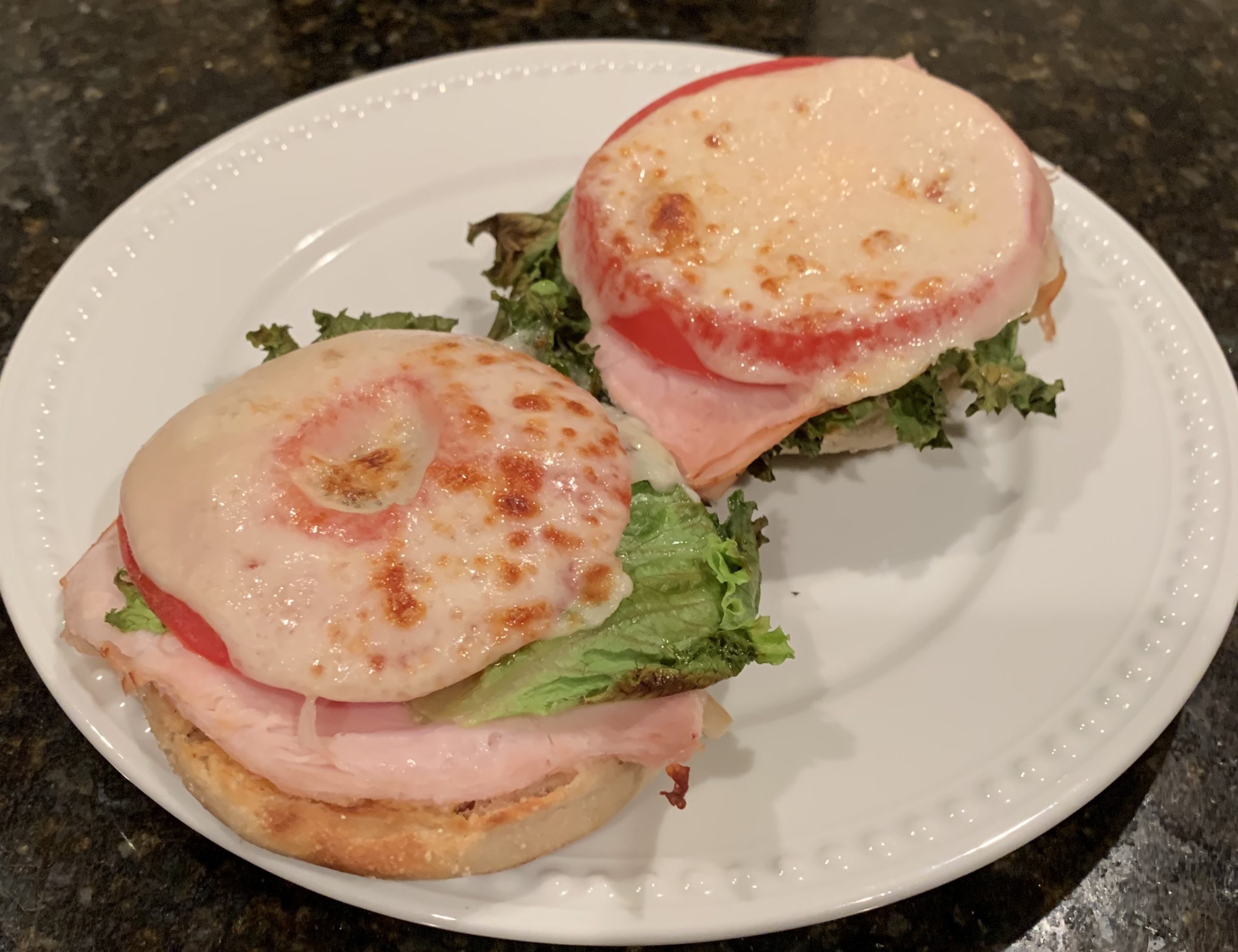 turkey mozzarella melt