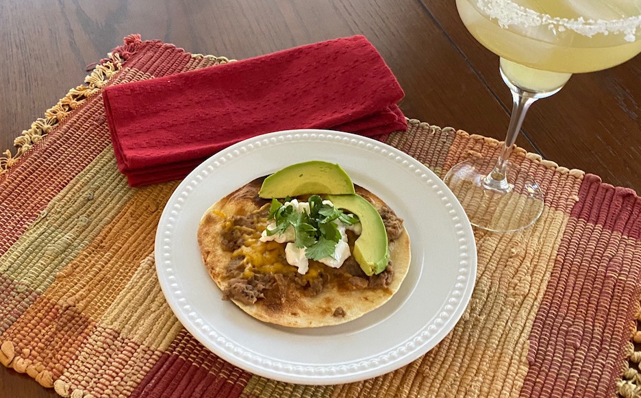 meals under 30 minutes - spicy tostada